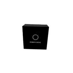 Pobovi Smart Ring‎ with Wireless Charging Case, 6-Day Battery. Black Size 11
